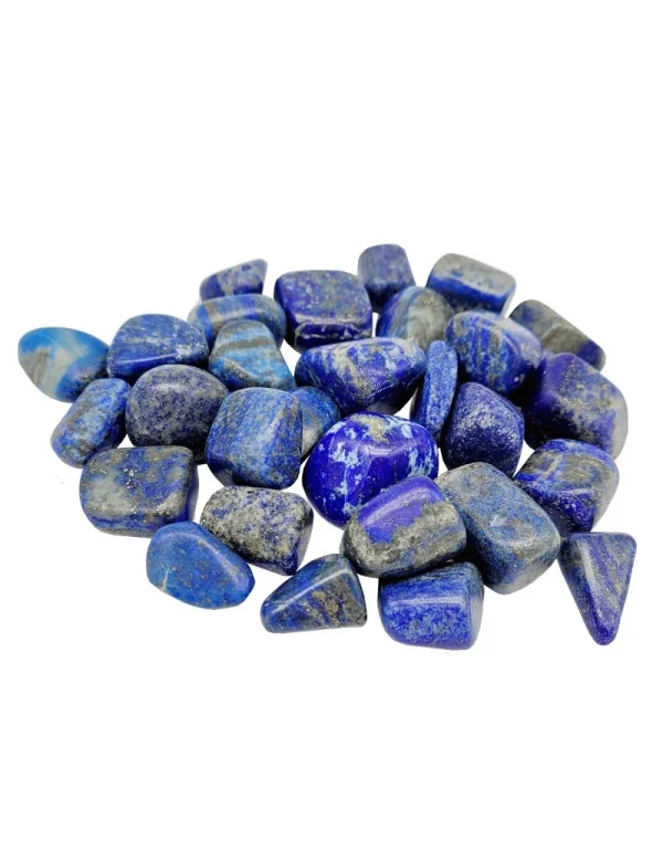 Lithothérapie - Pierre roulée lapis-lazuli - Spiritualis Poids pierre roulée  7g à 13g Poids pierre roulée 7g à 13g